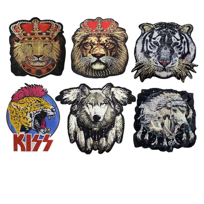 Clothing Accessories Sequin Embroidery Clothing Accessorieslion
